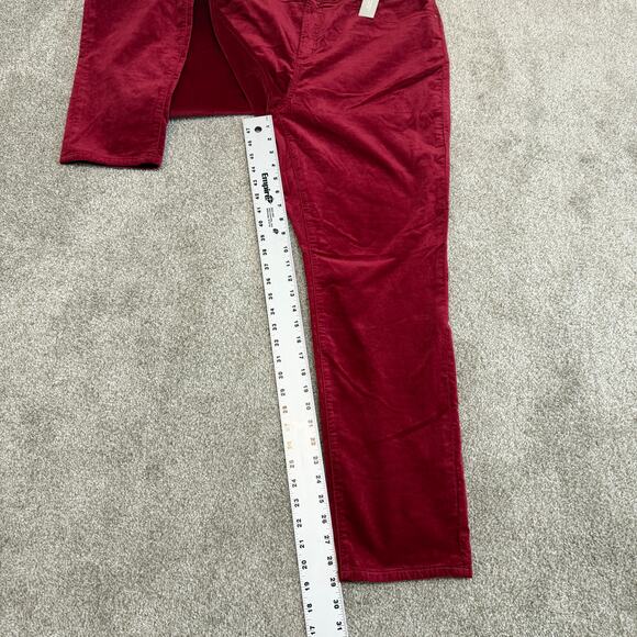 Chico's 3R velvet fly front stretch Jeggings pants P 2404 - Picture 4 of 12